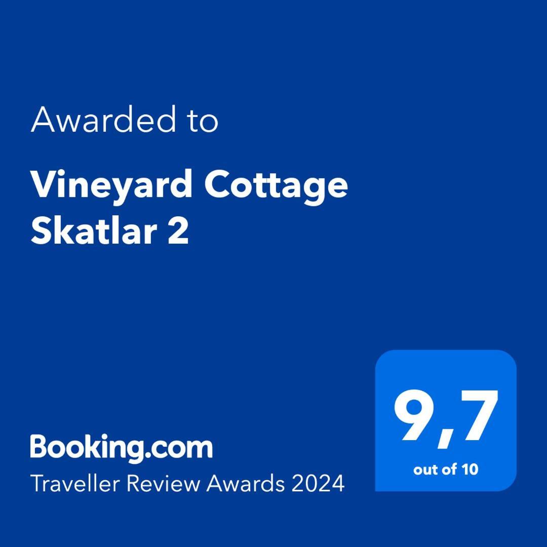 Srednje Grcevje Vineyard Cottage Skatlar 2 المظهر الخارجي الصورة